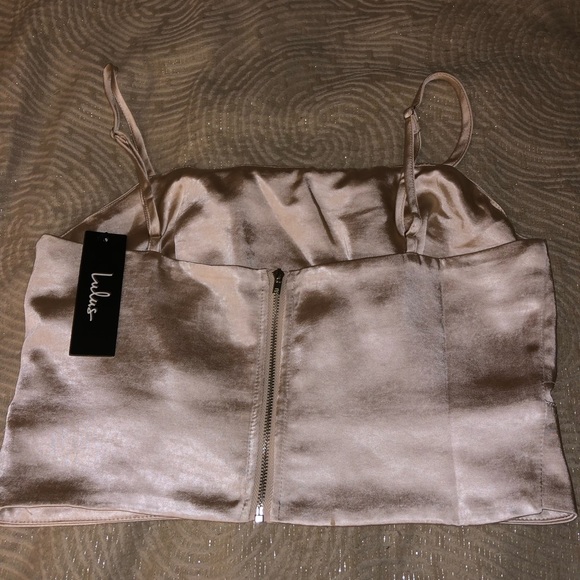 Satin blouse tank - Picture 4 of 5